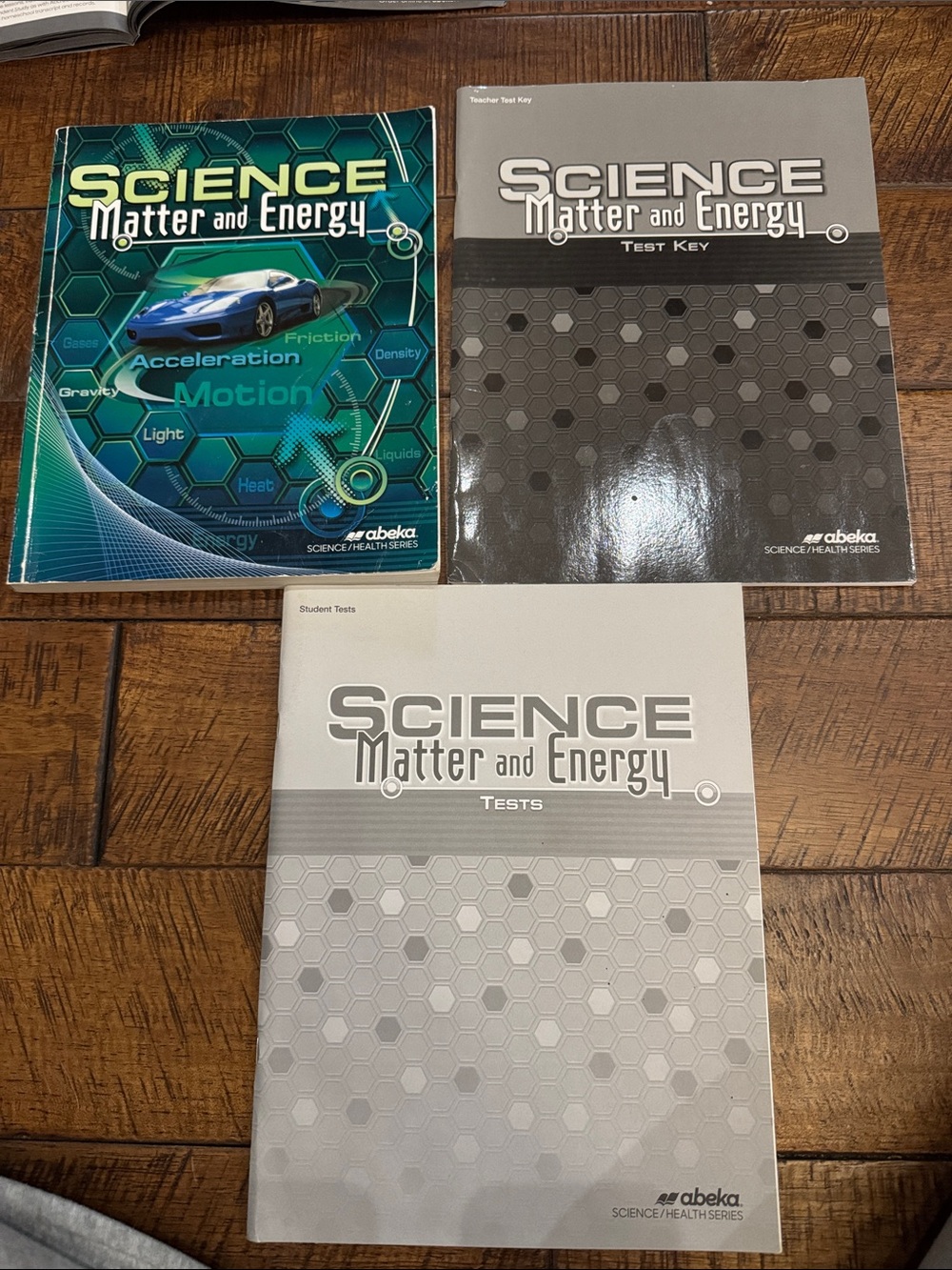 Abeka 7th grade science book